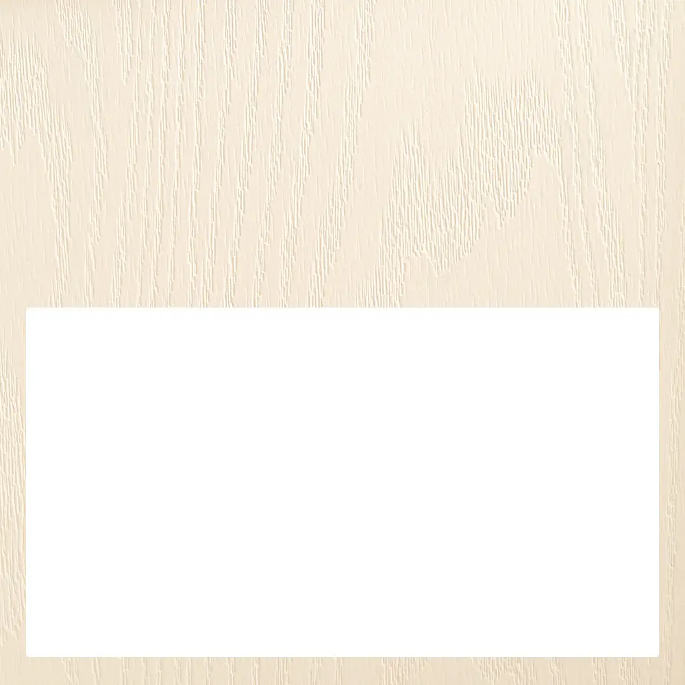 Cream / White Base uPVC colour finish