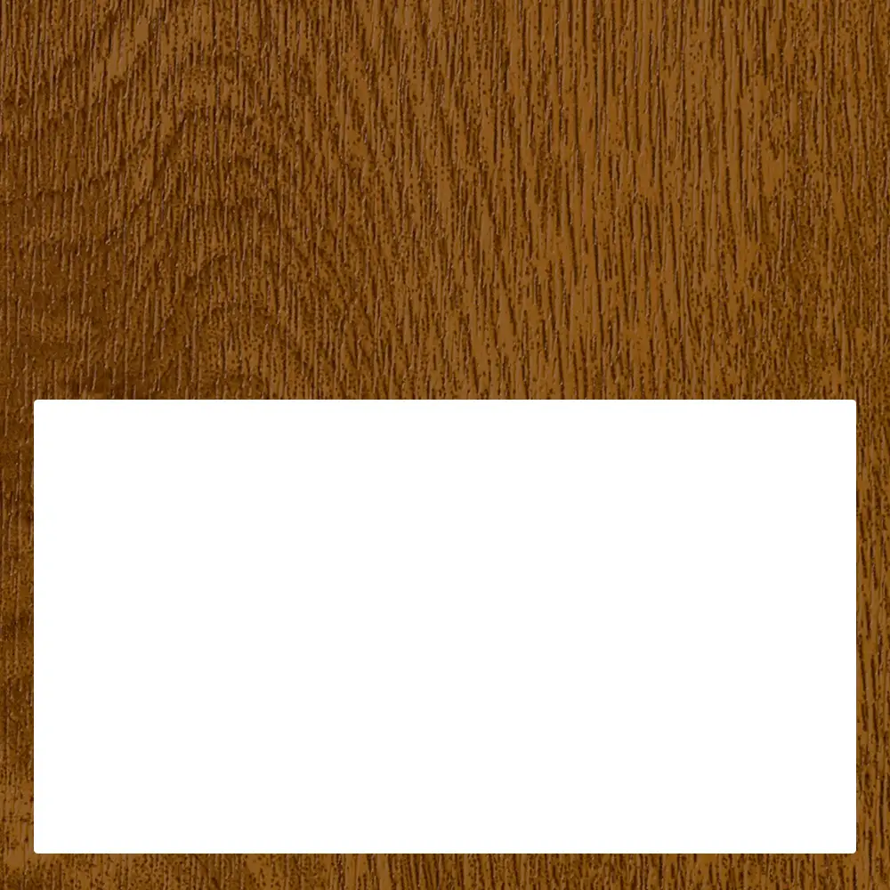 Light Oak / White Base uPVC colour finish
