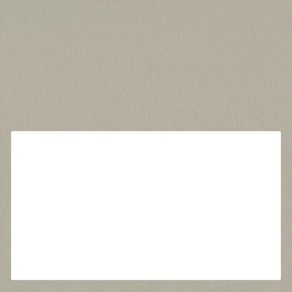 Pebble Grey / White Base uPVC colour finish