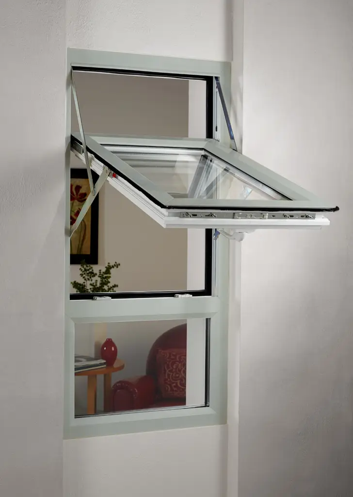 Agate grey fully reversible window in situ